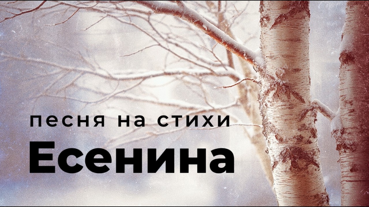 Белая берёза. Песня на стихи Есенина