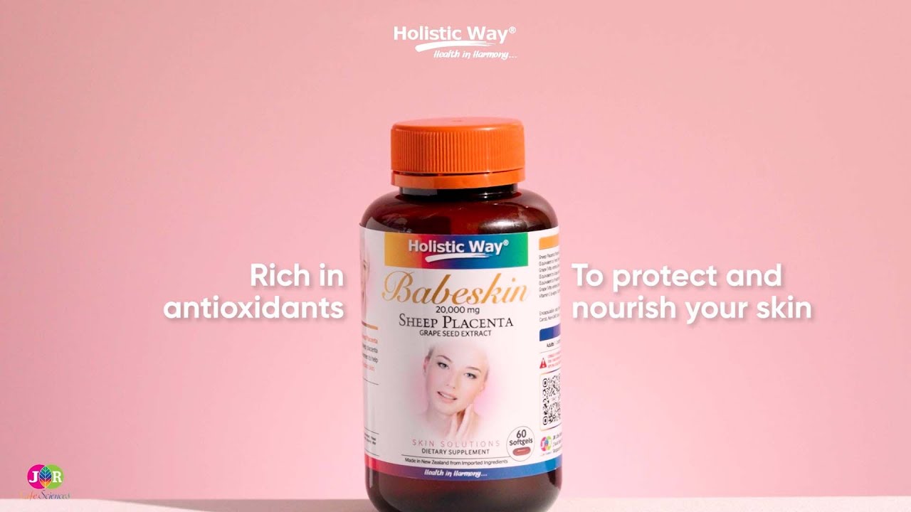 Holistic Way Babeskin 20,000mg Sheep Placenta
