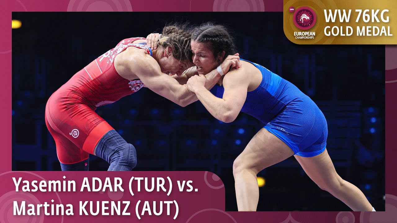 Золотая медаль •76Kg • Ясемин АДАР (Tурция) v- Martina KUENZ (Aвстрия)