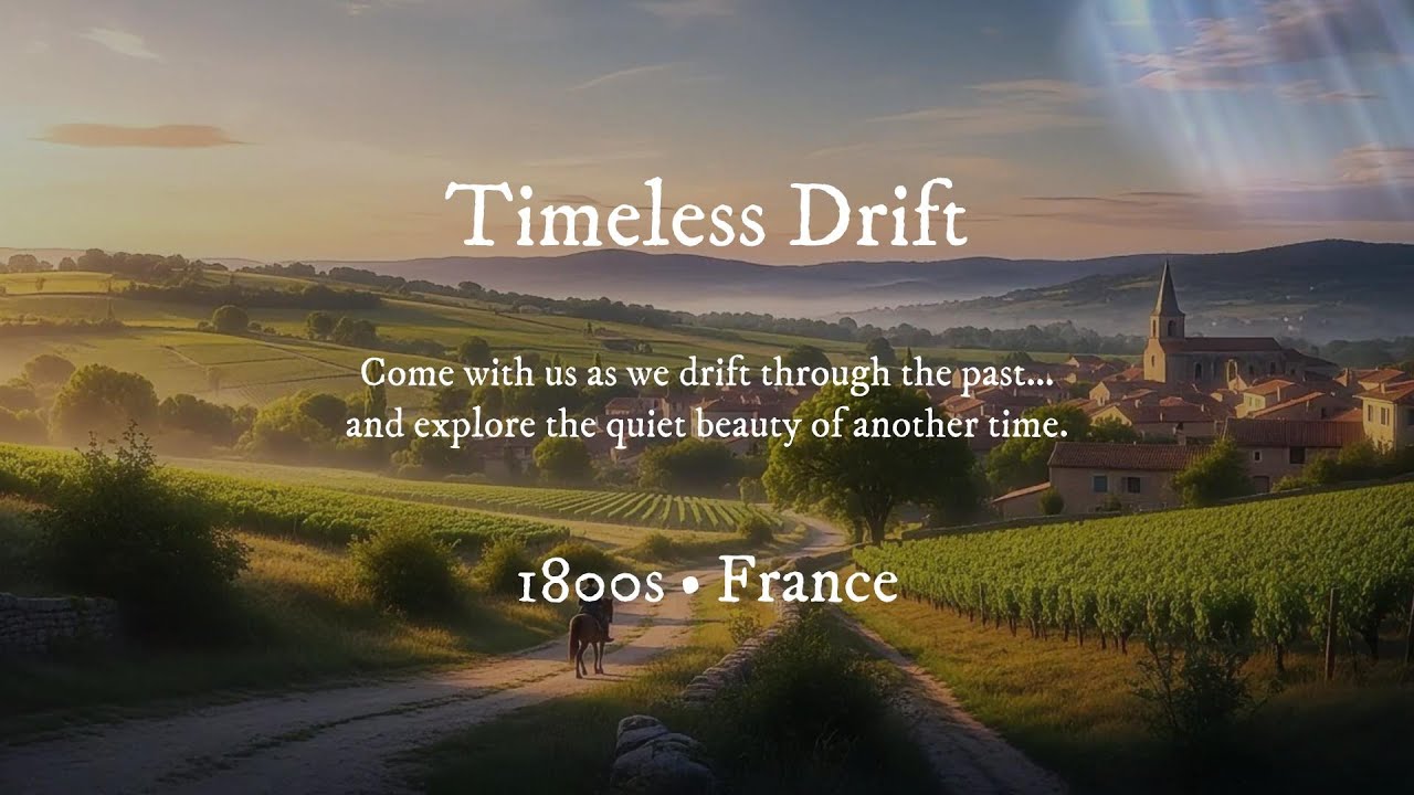 1800s France | Ambient Music for Deep Focus, Reading & Calm Work #calmmusic  #ambientmusic