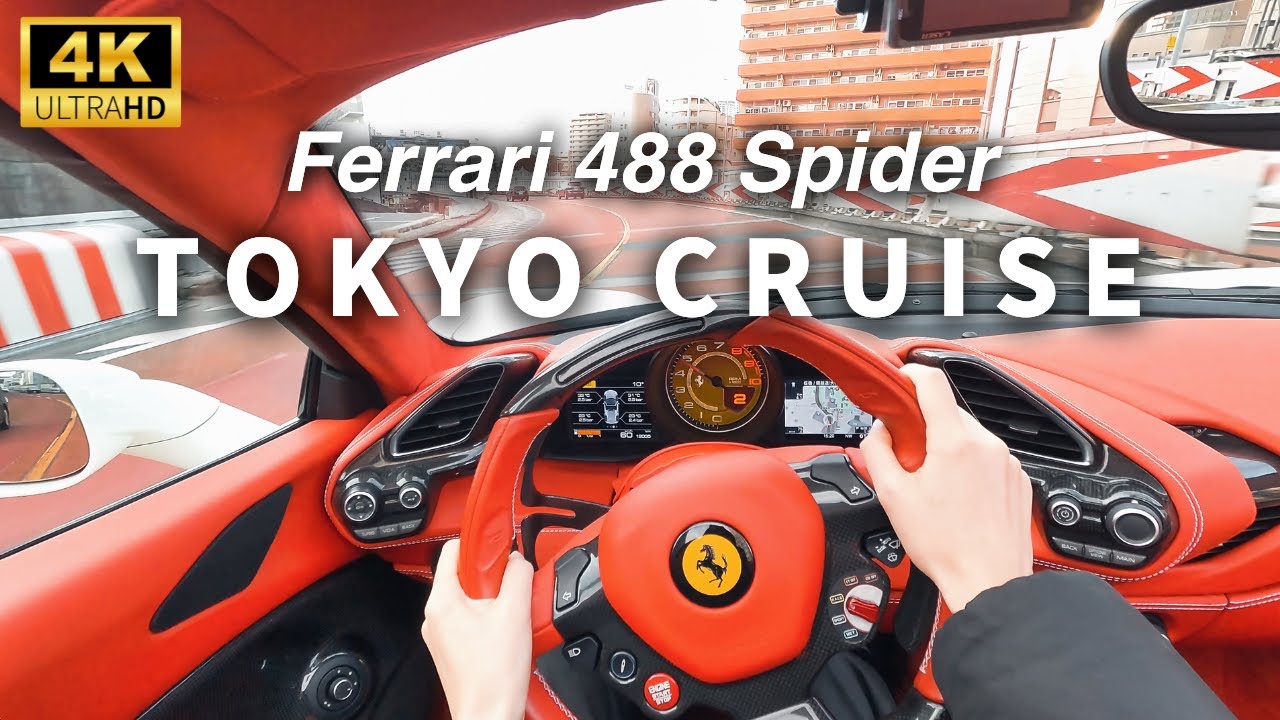 [4K POV] Ferrari 488 Spider | Daytime Highway Drive with V8 Sound 🚗✨