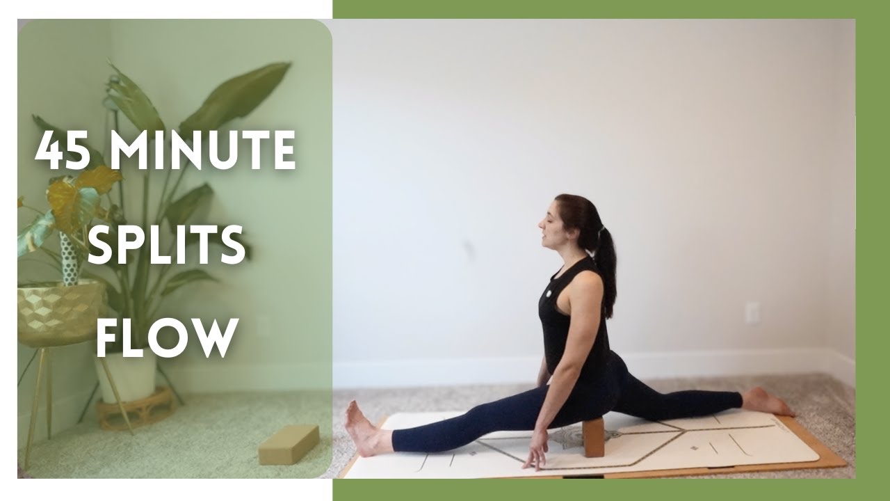 Hamstring Stretch Yoga Flow | 45 Minute Deep Flexibility Practice