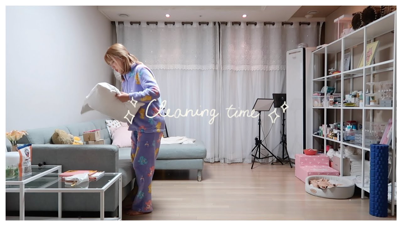 Clean with me at Home in Korea 🙈💕