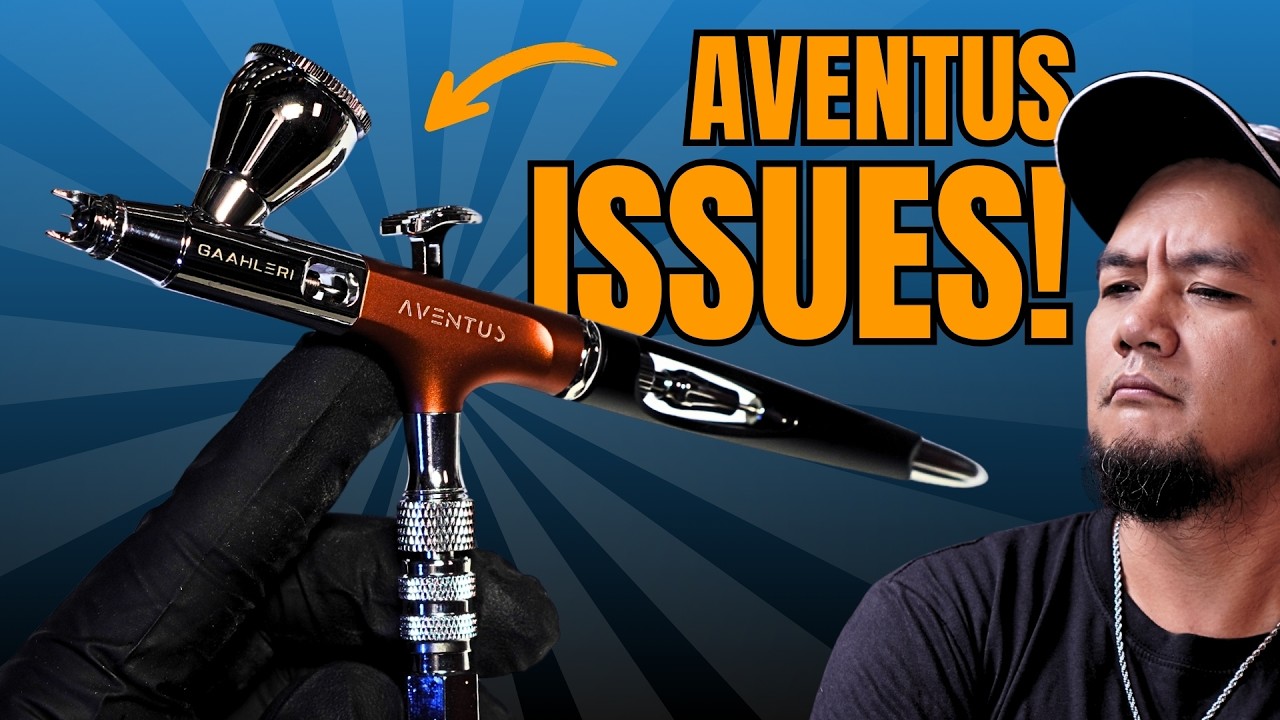 Gaahleri AVENTUS Airbrush ISSUES?