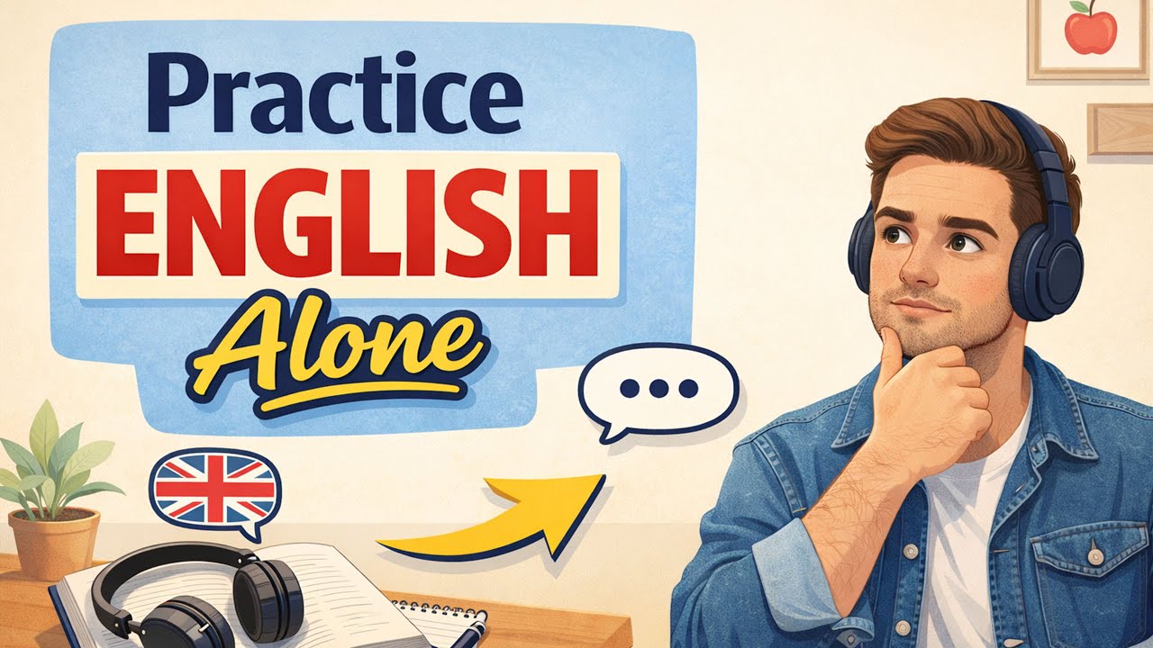 How to Practice English When You Have No One to Speak To