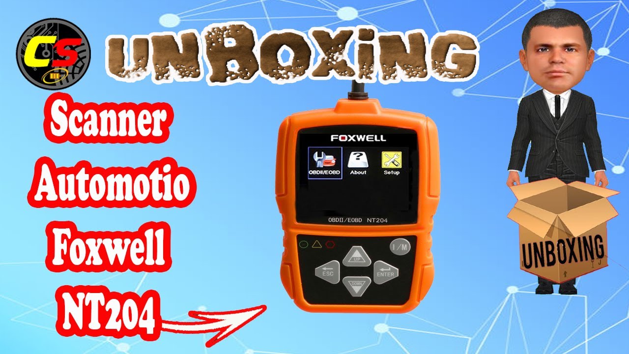 Scanner Automotio Foxwell NT204