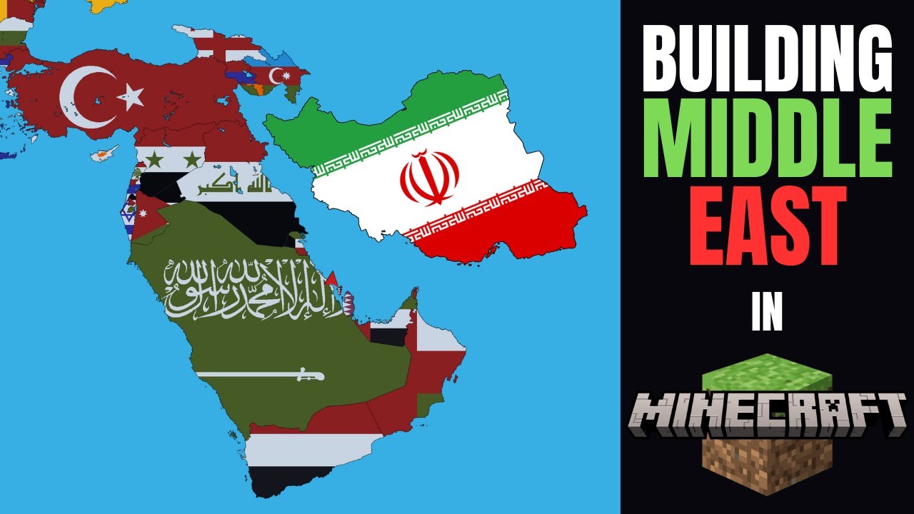 I Built the Middle East in Minecraft - Huge Scale Compilation