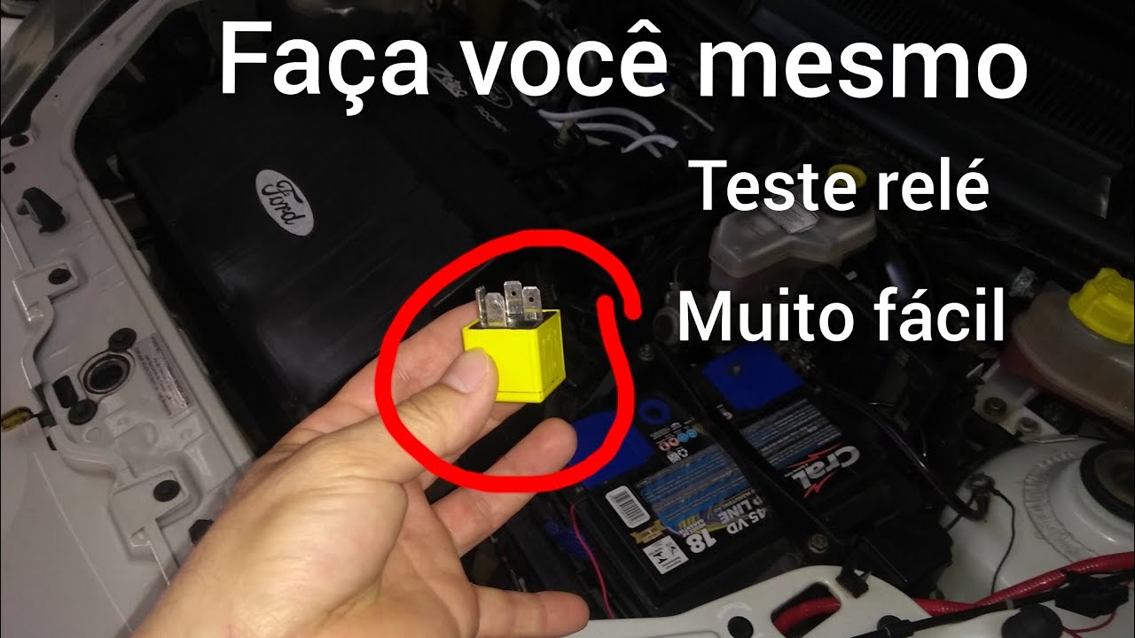 como testar  relé. (faça você mesmo)
