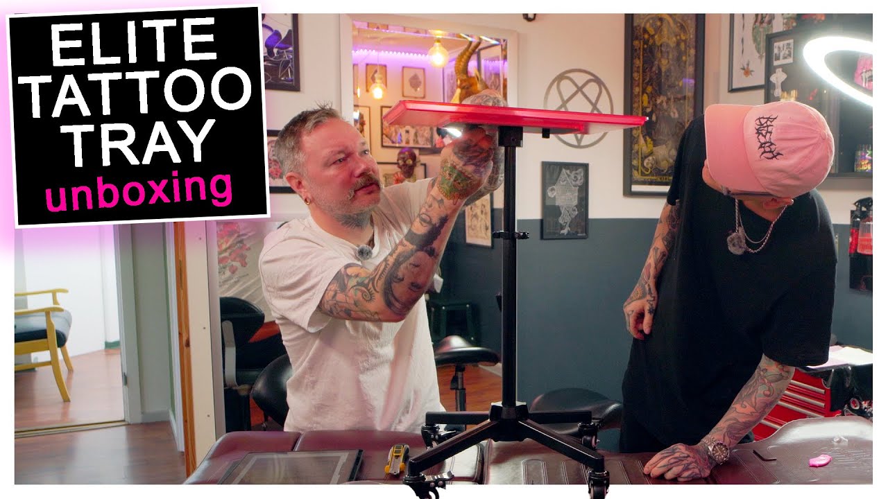 Elite Premium Tattoo Tray — распаковка/первые впечатления