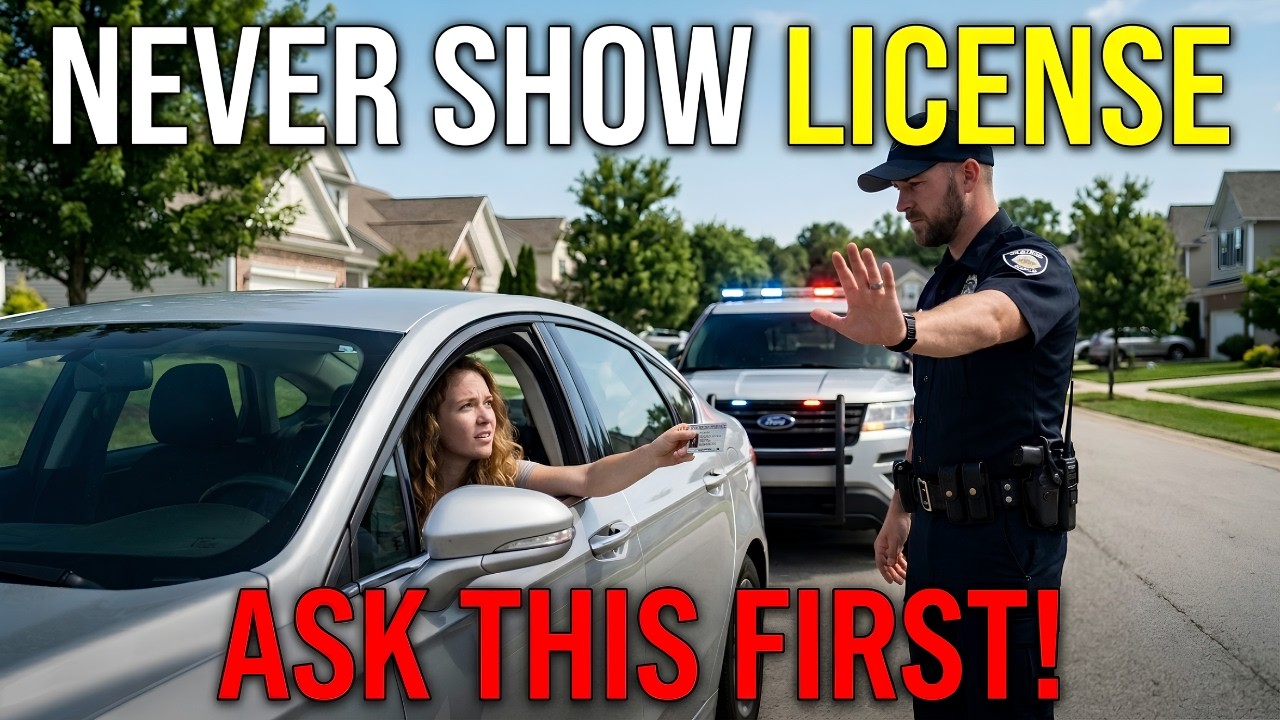 Police Ask for Your License? Don't Make This Mistake