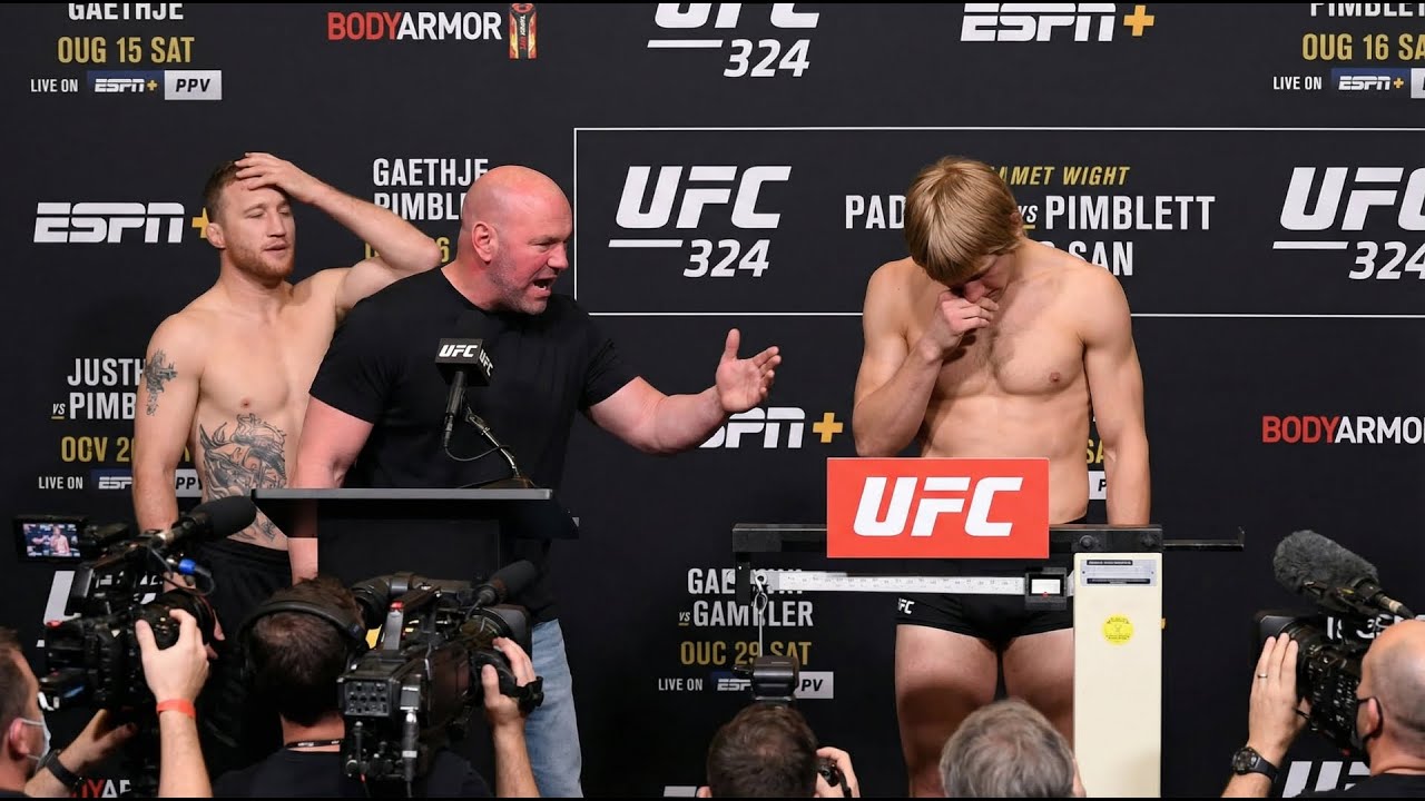 “YOU’RE FIRED!” — Dana White ERUPTS At Paddy Pimblett After UFC 324 Weight Miss!
