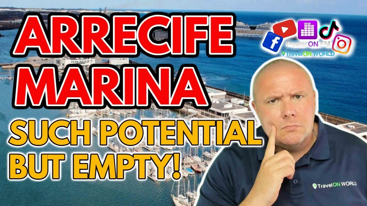 A look around the Arrecife Marina - What a shame it is so empty as the Arrecife Marina has potential