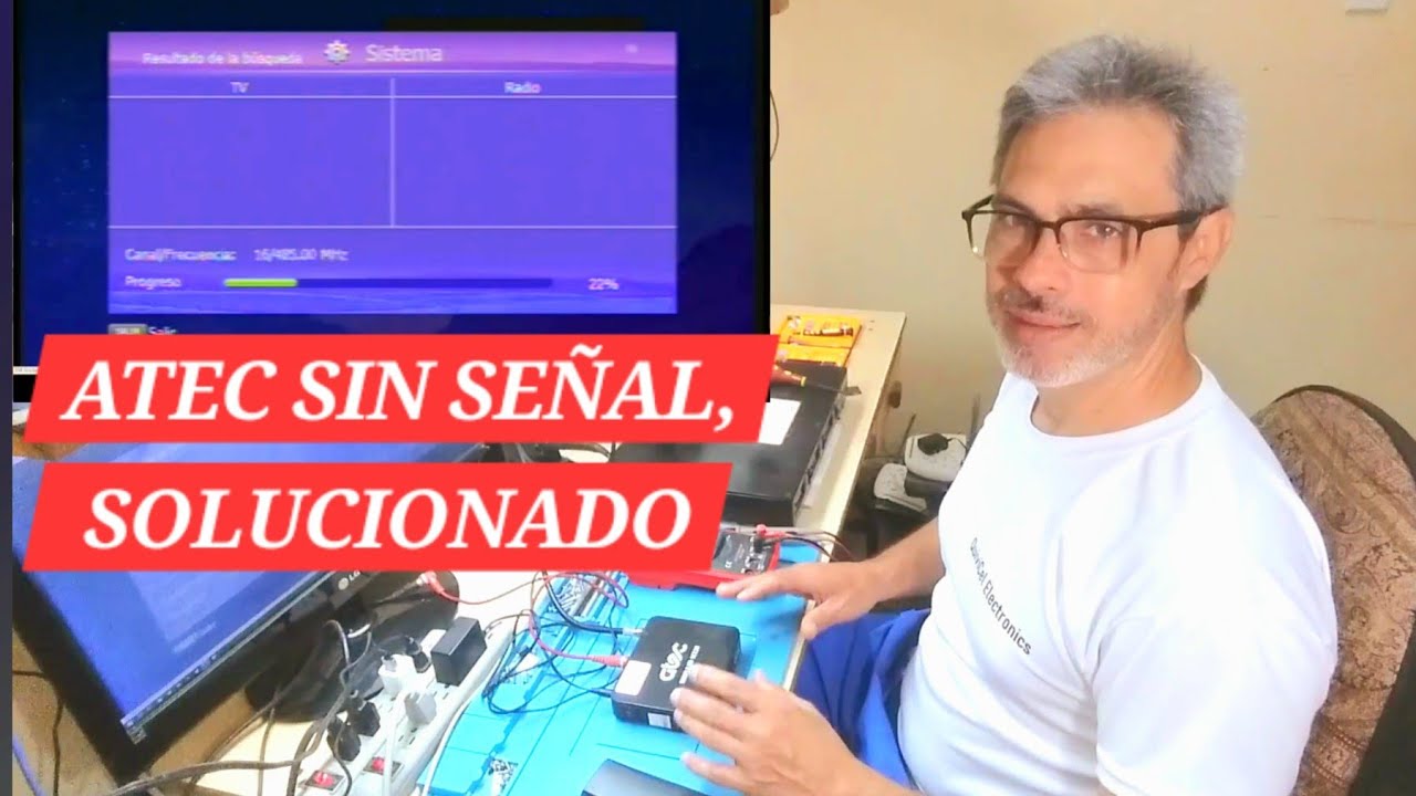 ATEC TV set-top box signal failure resolved.