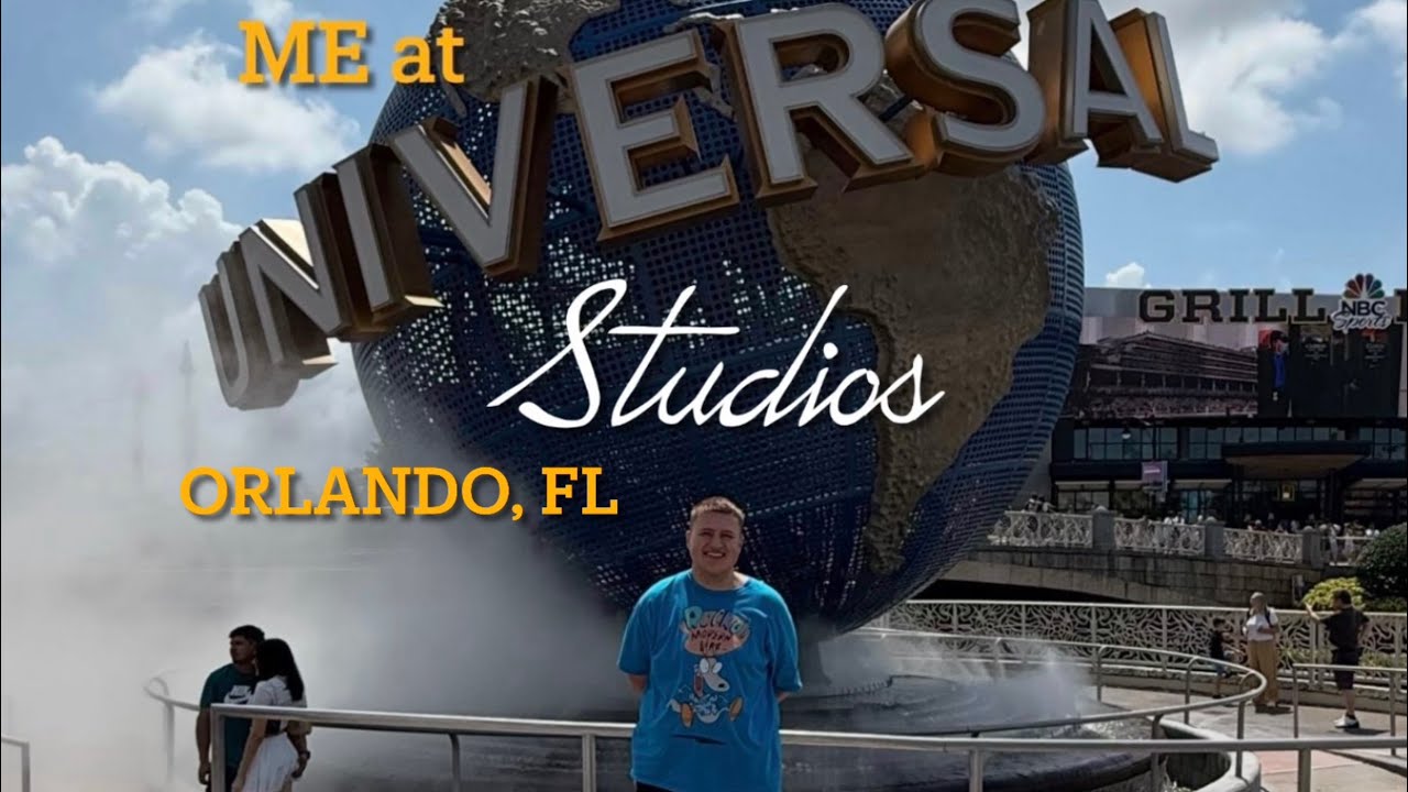 Me at Universal of Orlando, FL - Our Universal Vacation