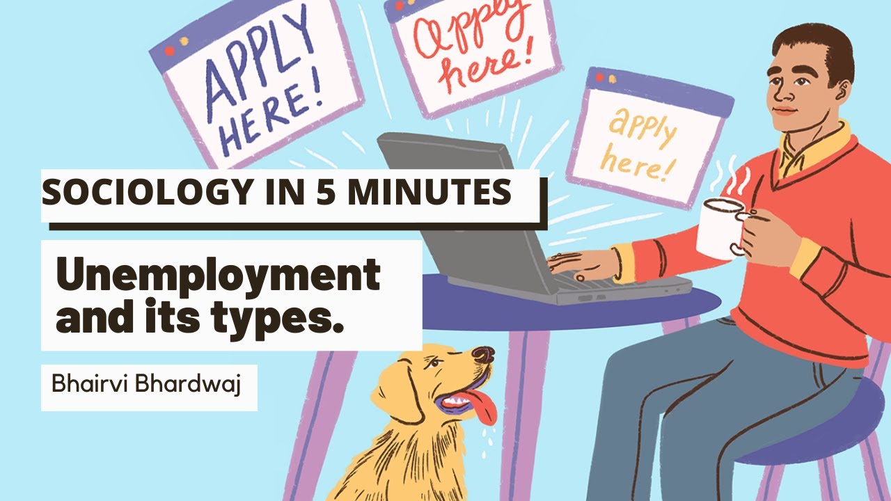 Unemployment and its Types | Sociology in 5 minutes |Social Problem in India | NET JRF/ CUET PG/GATE