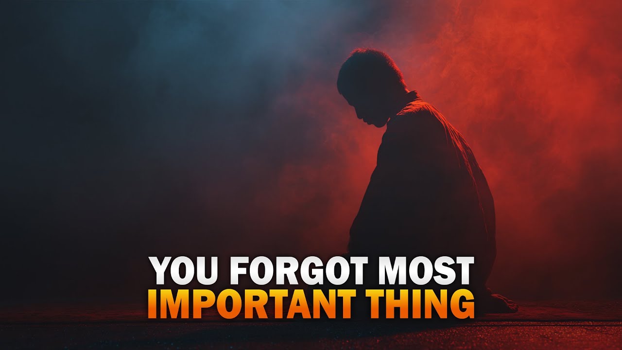 YOU FORGOT THE MOST IMPORTANT THING IN LIFE