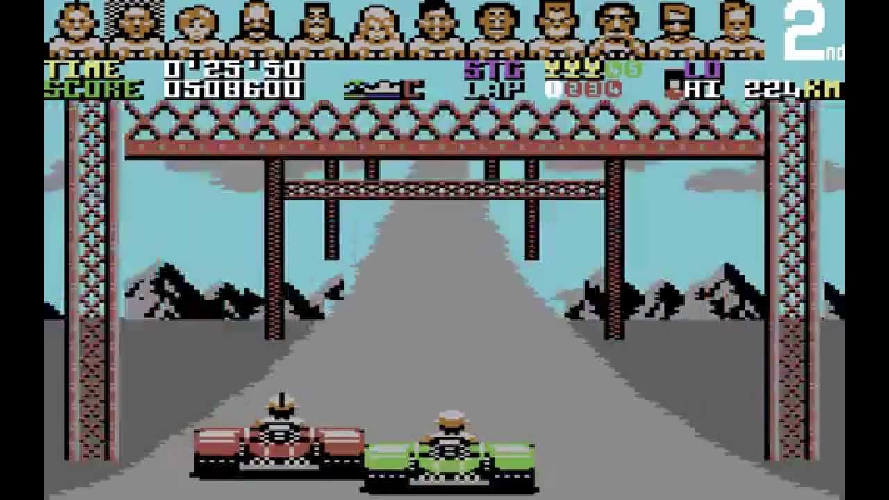 Power Drift Longplay (C64) [50 FPS]