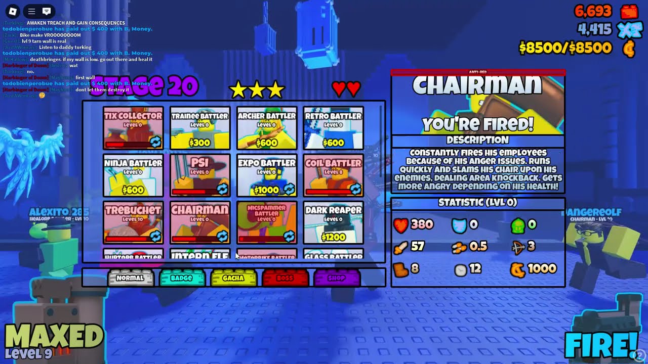The Battle Bricks Frontline. 3 star treachstone