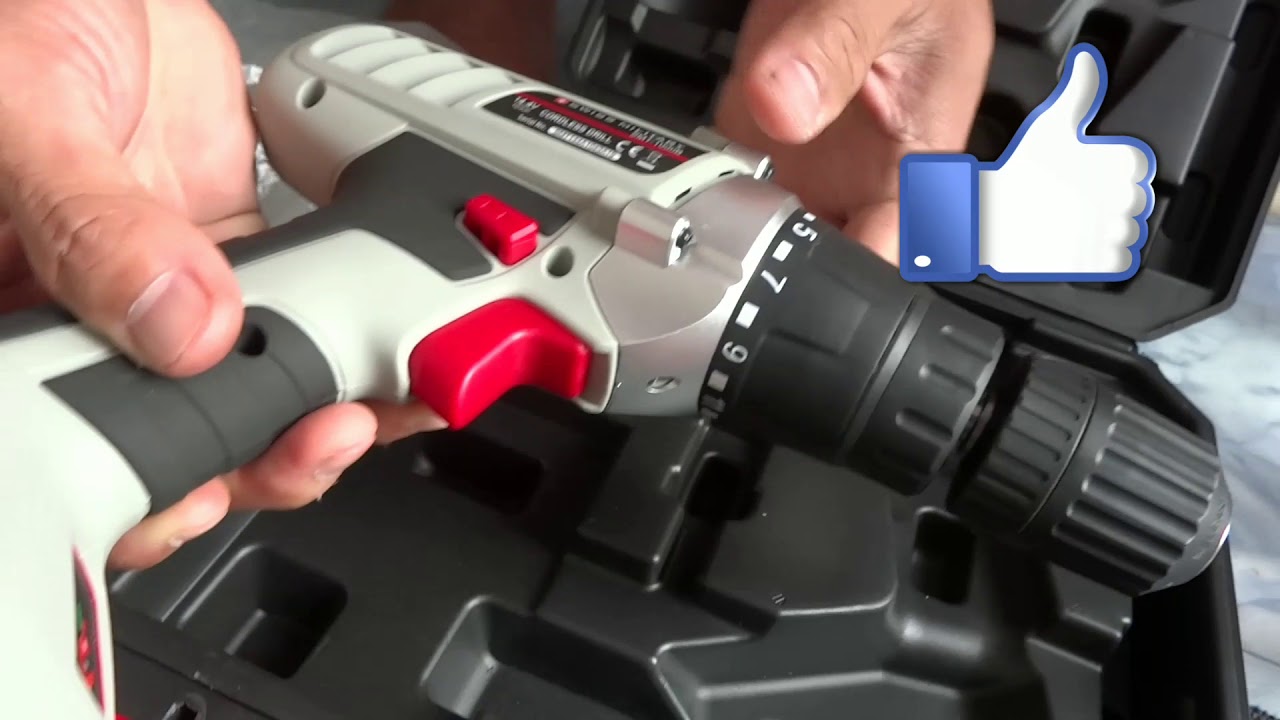 Swiss Military Cordless Hammer Drill (Unboxing)