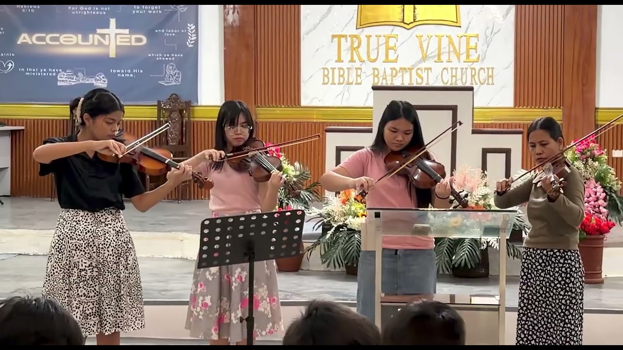 His Way is Perfect | Piano & Violin | TRUE VINE BIBLE BAPTIST CHURCH, San Pablo, Laguna