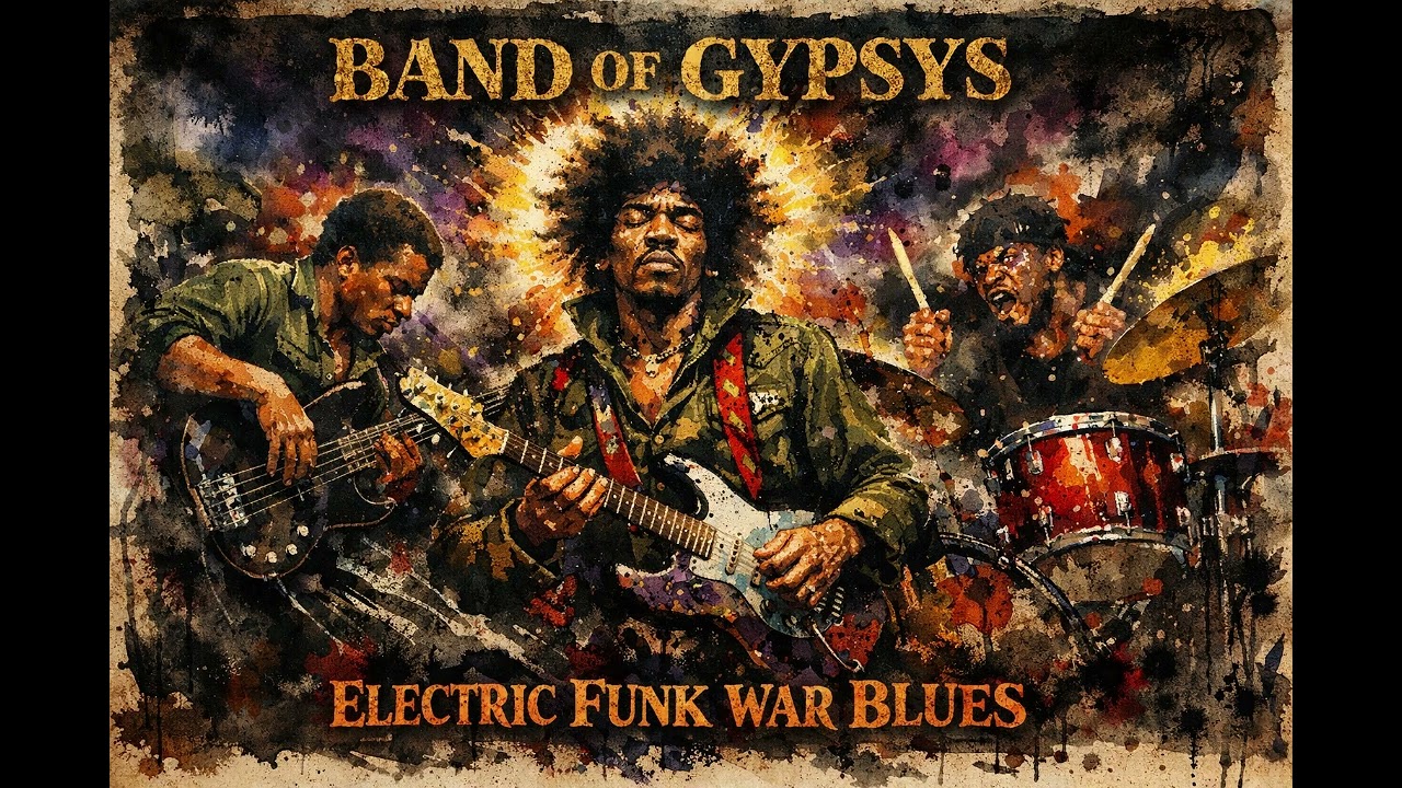 Band of Gypsys &ndash; Electric Funk War Blues  Lost Album Tribute  Psychedelic Live Experience