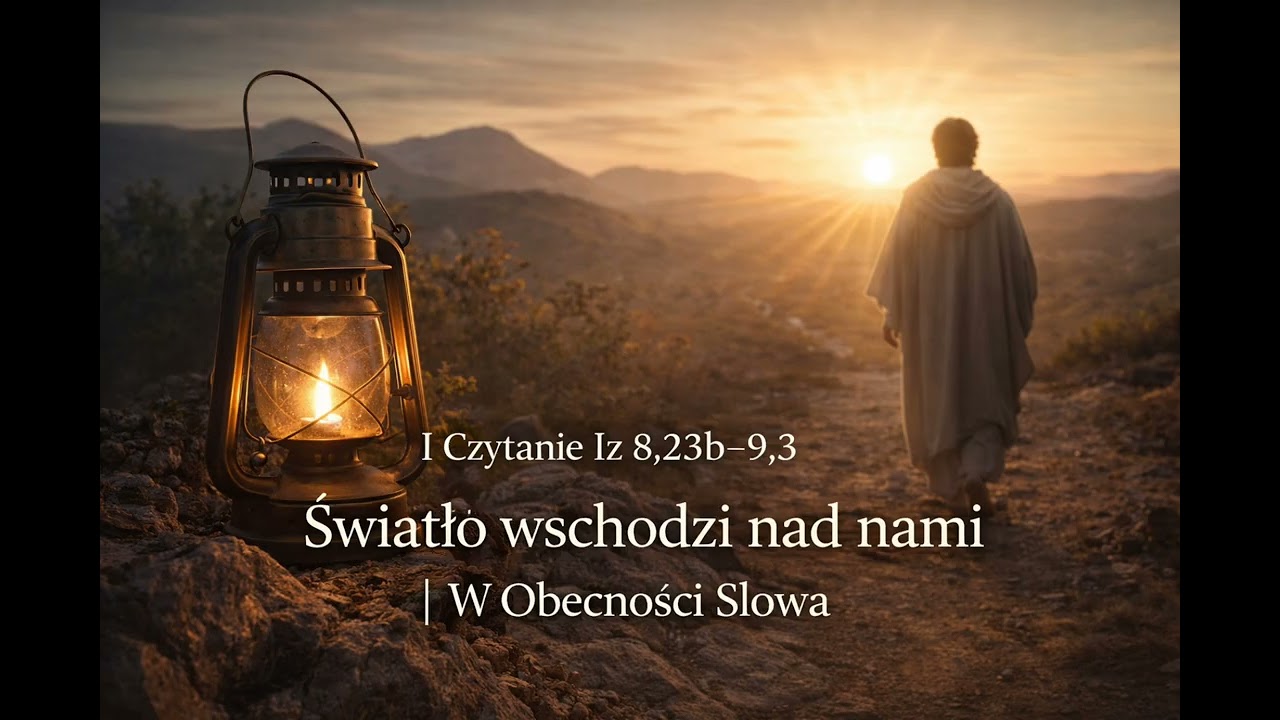 I Czytanie Iz 8,23b–9,3 | Światło wschodzi nad nami | W Obecności Słowa