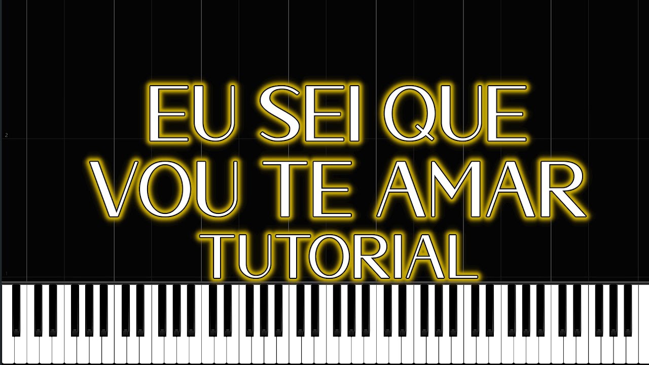 Eu Sei Que Vou Te Amar - Tom Jobim | Piano e Teclado Tutorial | PiaNostalgia