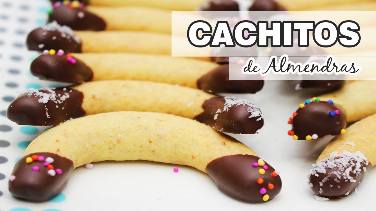 Cómo preparar CACHITOS DE ALMENDRAS - Fáciles de Preparar/ Cositaz Ricaz