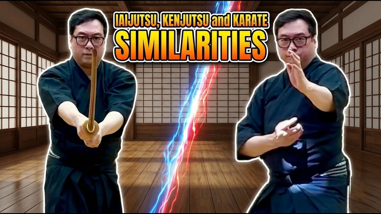 Did you know that throwing a punch in Karate uses the exact same body mechanics as drawing a katana?