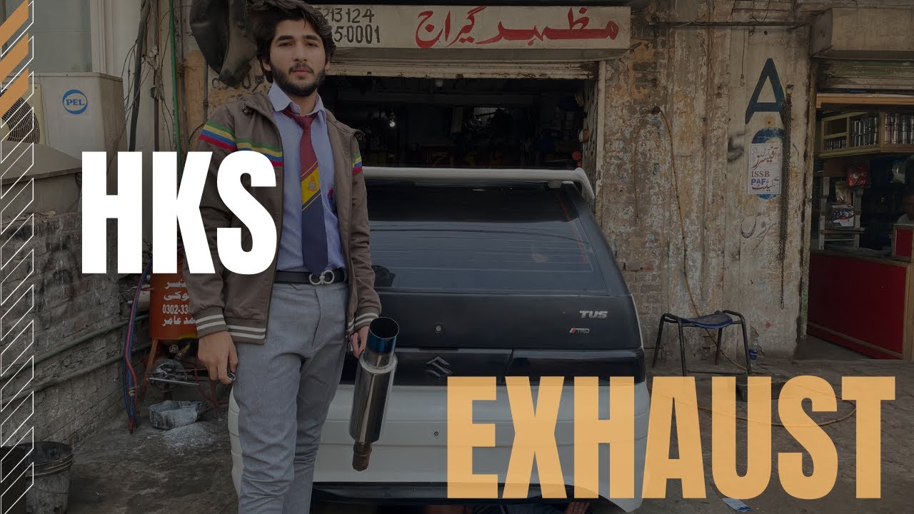 HKS Exhaust |Cultus|Car modification|Chaudhary Saad|