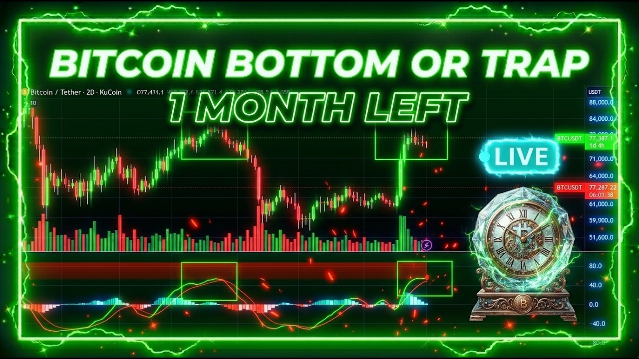 Final 4 Year Cycle Crash Signals Flashed: Is It Different This Time? Bitcoin and Crypto LIVE