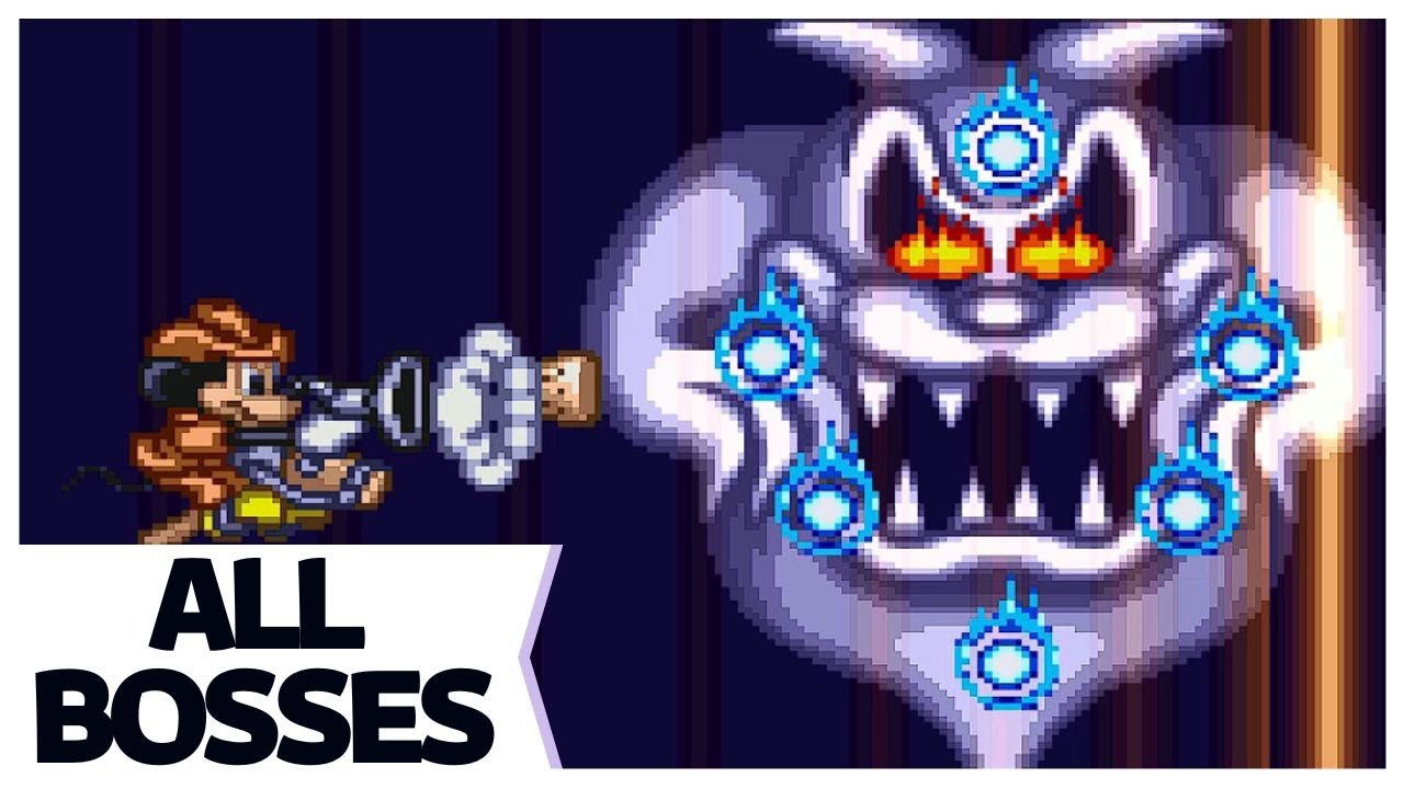 The Great Circus Mystery Starring Mickey & Minnie - All Bosses (No Damage) + Ending // SNES