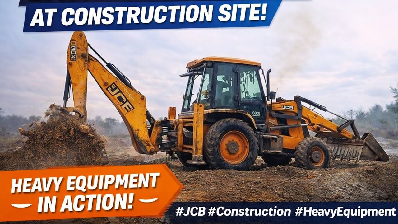This JCB is a Beast! 😱 Heavy Machinery Work