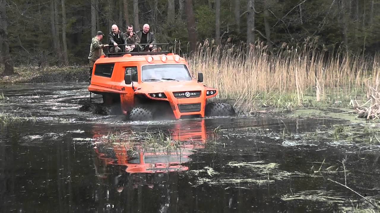 Вездеходы Литвина болотный микс. Swamp mix from the all-terrain vehicle Litvina