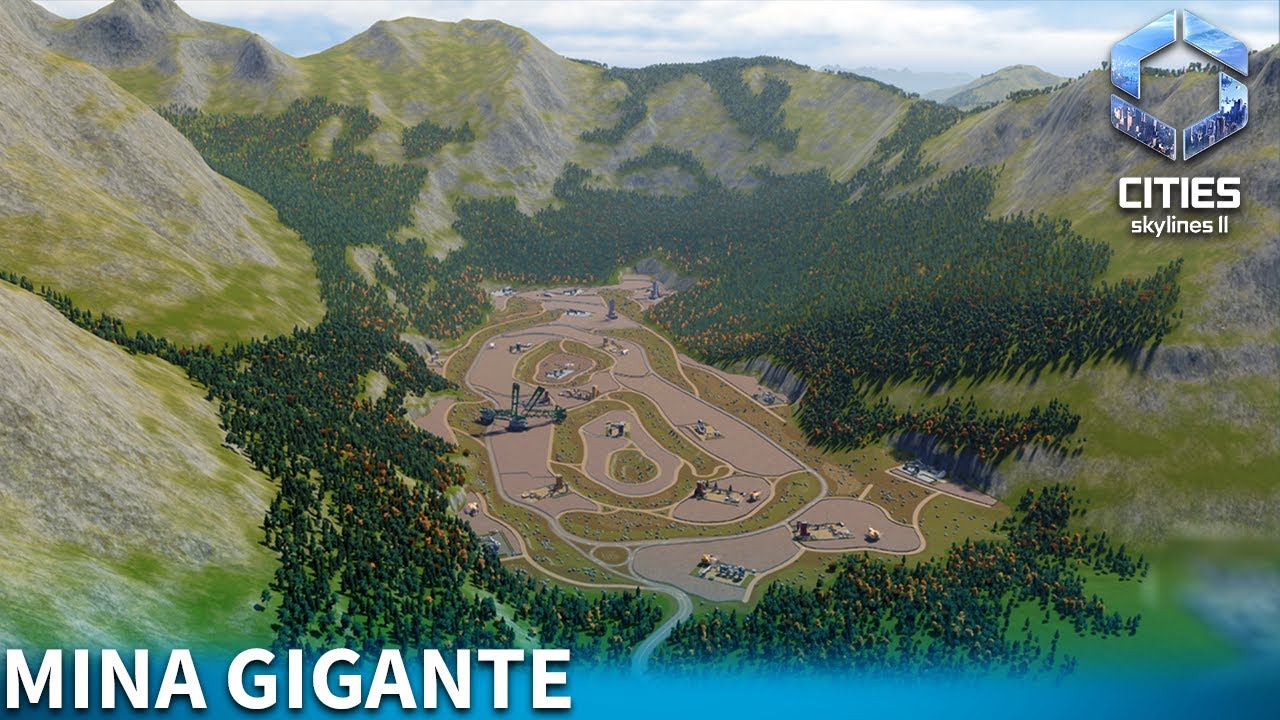 #57 | ESCAVANDO MINERADORA GIGANTE [Cities: Skylines 2]