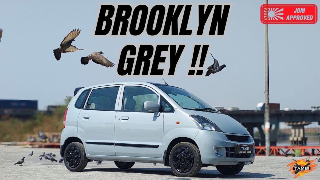 From Stock to Rare Piece : Suzuki Zen Estilo Gets Brooklyn Grey & Full Restoration