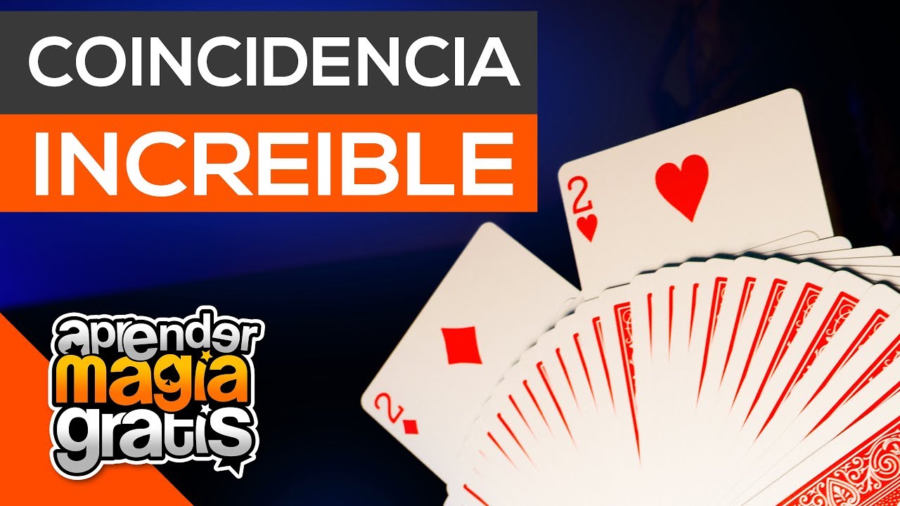 Truco con cartas coincidencia imposible | Almas gemelas | Aprender Magia Gratis