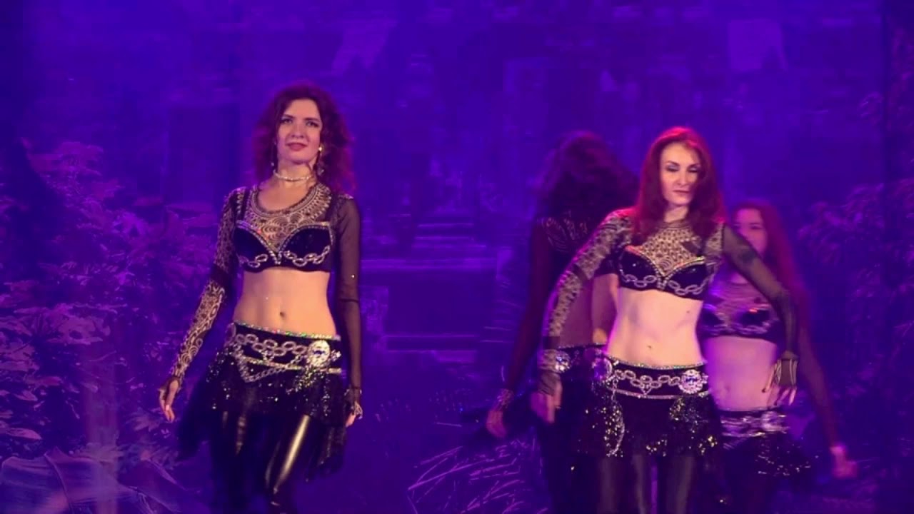 Fusion bellydance by Makarenko Oksana and her students /Spiders/