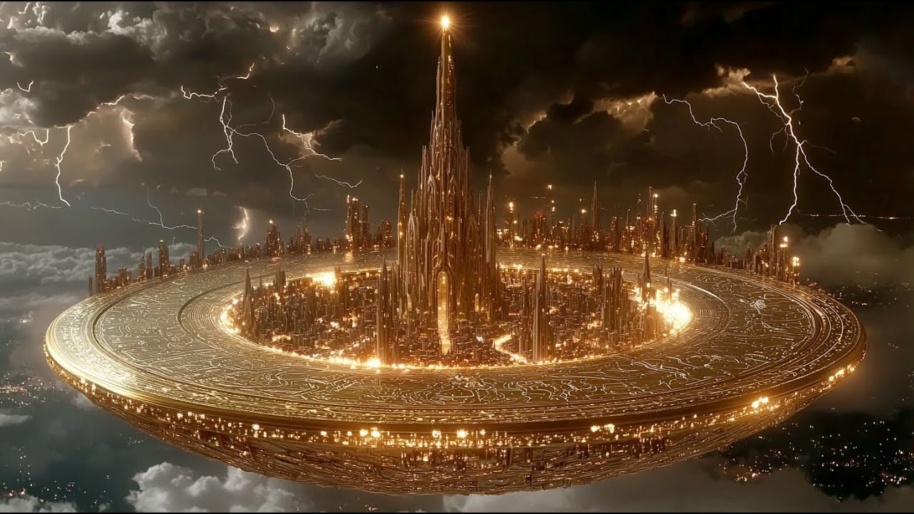 Inside the Floating Golden City | Queen of the Sky Empire (Relaxing Fantasy Music)
