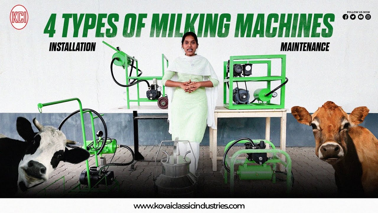 🔥4 Types of Milking Machines That Save Time & Boost Dairy Profits❗ Installation + Maintenance Guide🤩