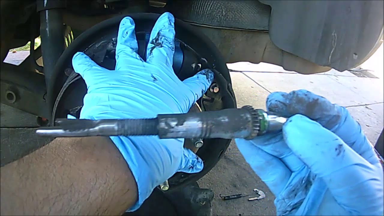 How to replace rear brake Shoes on a 2005-2010 Chevy Cobalt