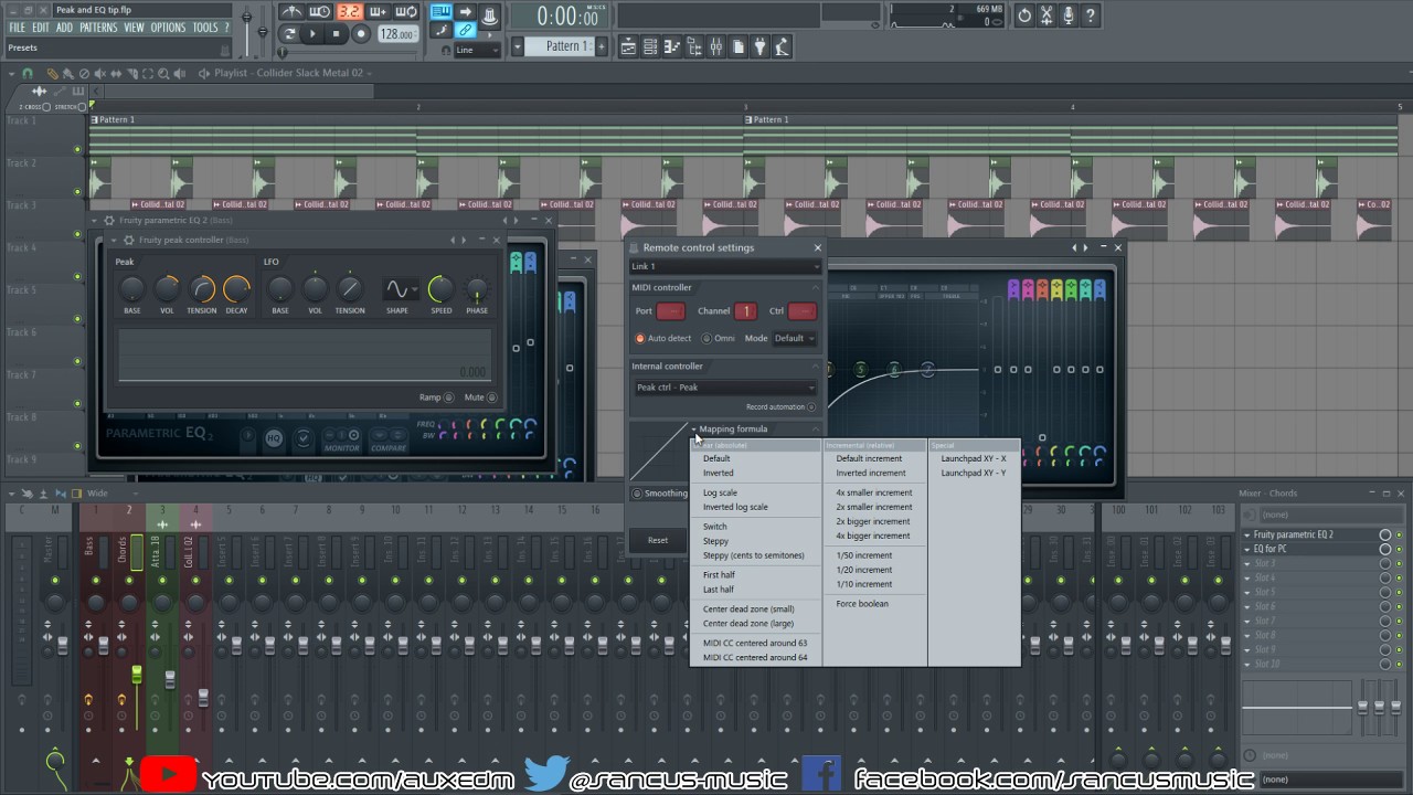 Peak Controller Bass and Chord Mixing technique [Sancus]