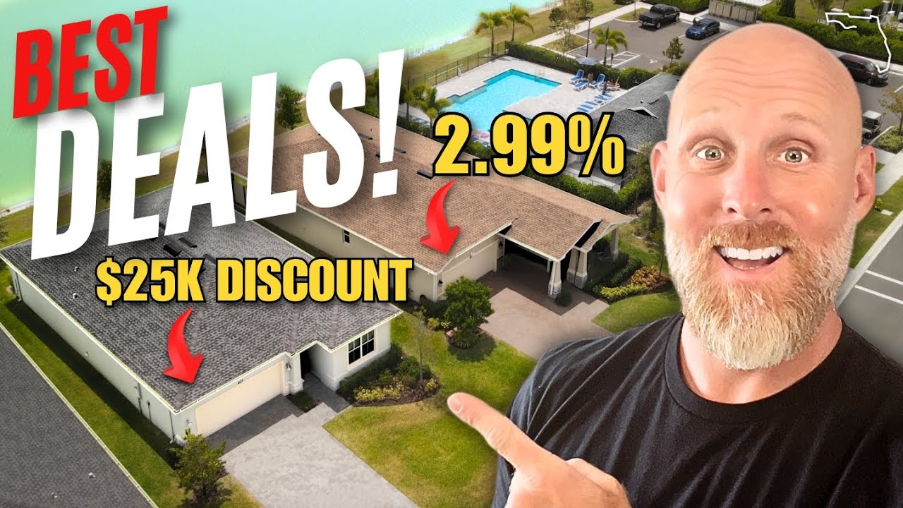 🔥 We Found Palm Bay FL’s BEST DEALS on New Construction Homes For Sale [with CRAZY DISCOUNTS NOW]