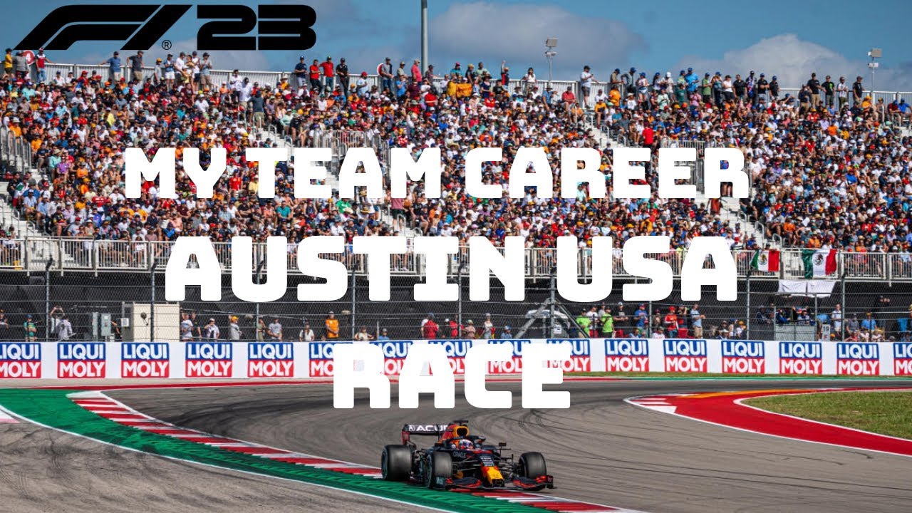 F1 23 My Team Career - Austin USA - Race