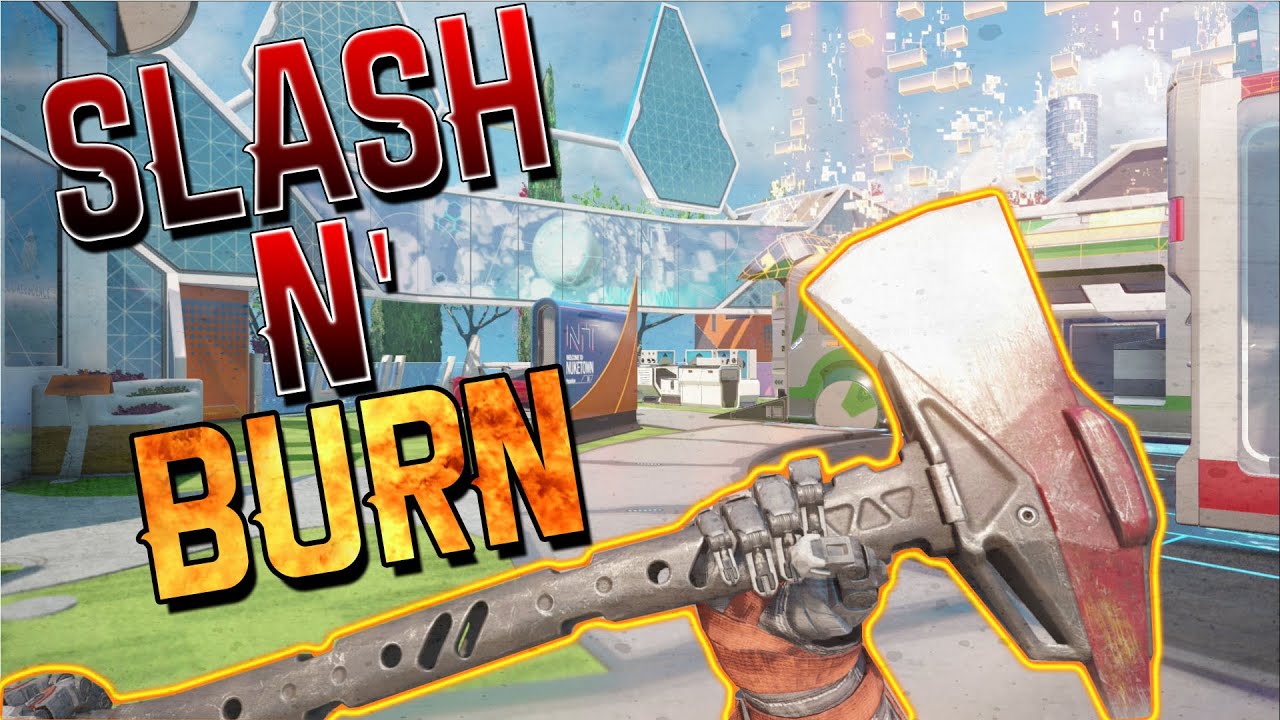 SLASH N BURN OPENING REACTION! SLASH N BURN GAMEPLAY! NEW AXE IN BLACK OPS 3! (COD BO3)