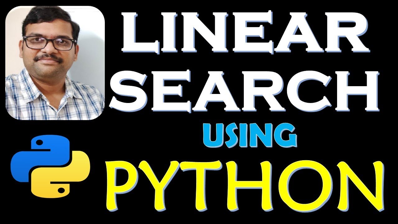 ЛИНЕЙНЫЙ ПОИСК С ИСПОЛЬЗОВАНИЕМ PYTHON || DSA С ИСПОЛЬЗОВАНИЕМ PYTHON || ПОИСК И СОРТИРОВКА В PYT...