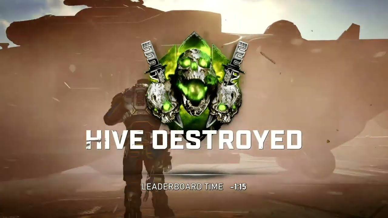 Gears 5 Solo Escape - The Descent on Master without firing a weapon