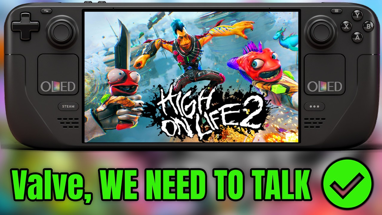 High On Life 2 now Steam Deck VERIFIED 💀 | Playable UE5?