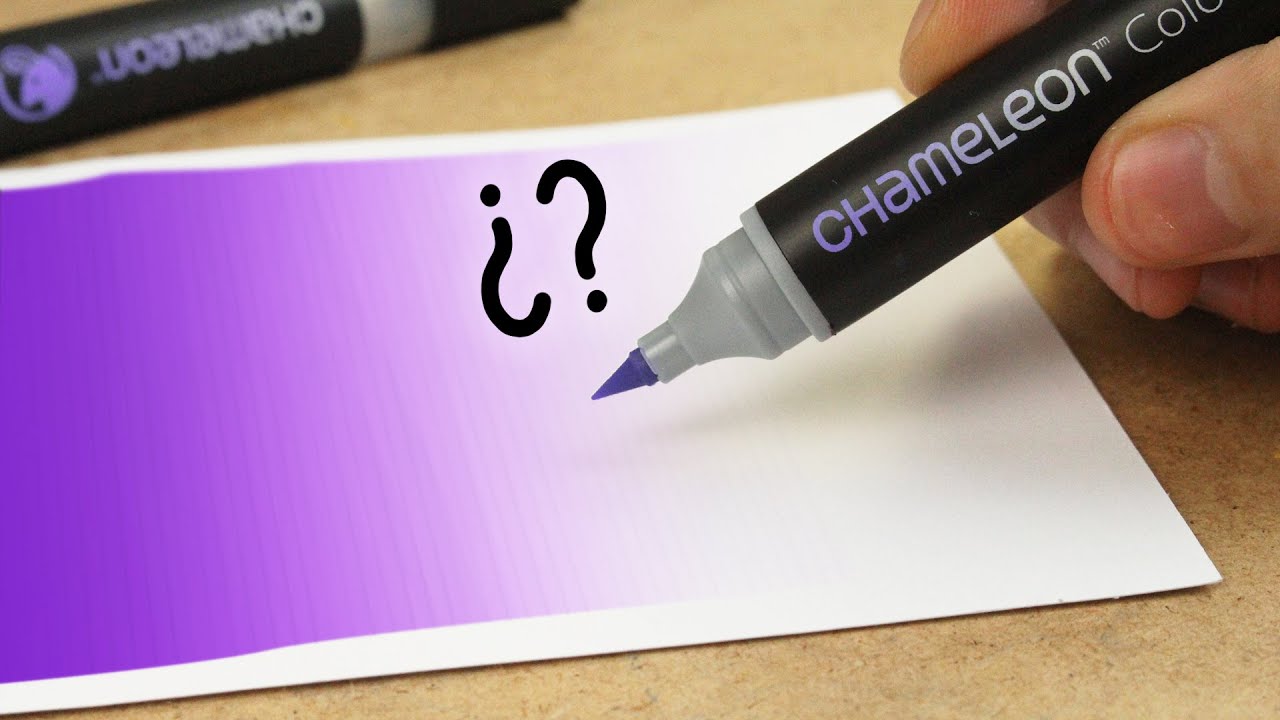 Cuantas hojas puede pintar un MARCADOR CHAMELEON?