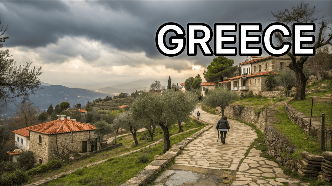 WINTER WALK IN GREECE